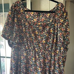 SHEIN Floral Midi Dress - Multicolor